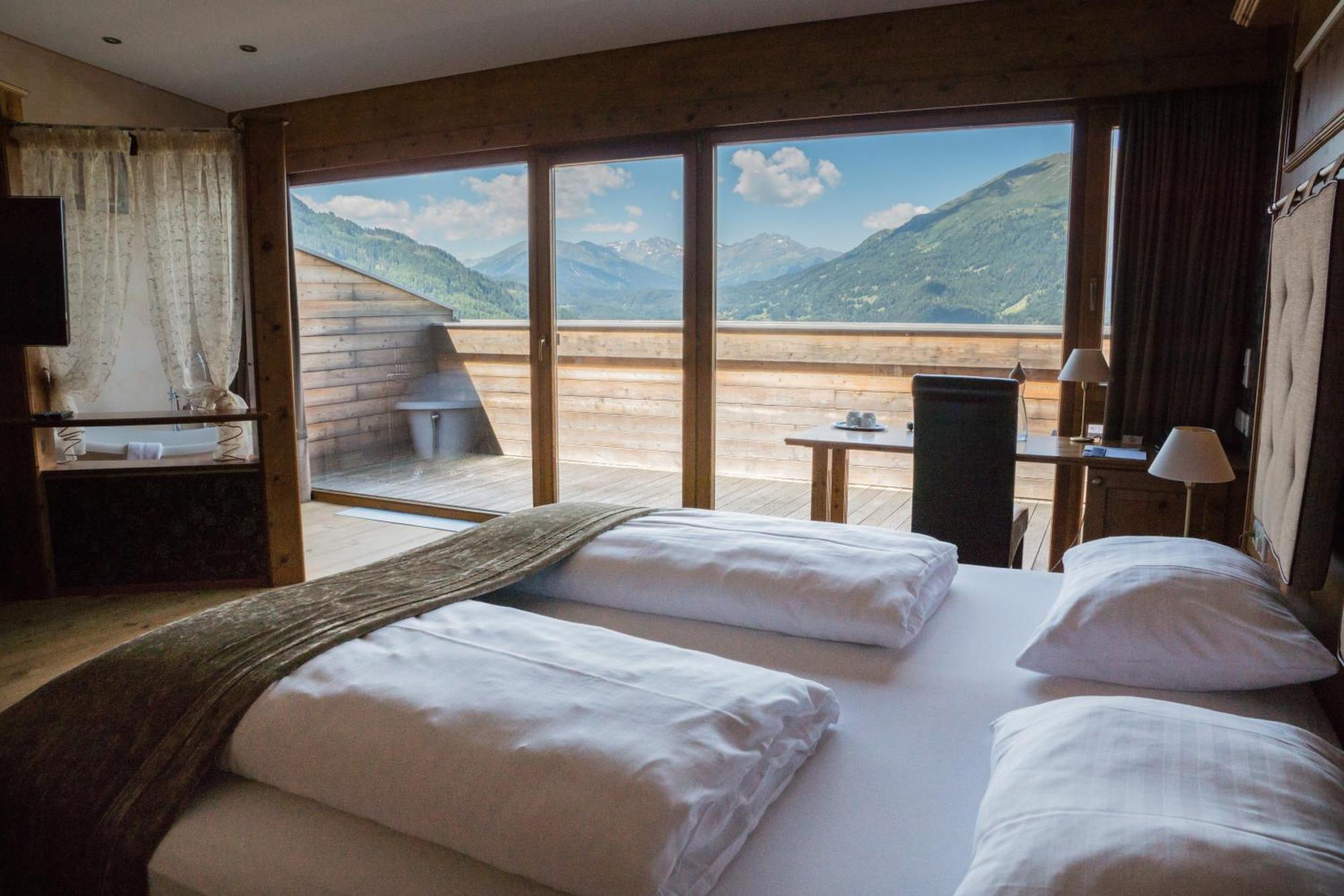 Wellness Aparthotel Panorama Alpin - Ferienwohnungen Jerzens Im Pitztal المظهر الخارجي الصورة