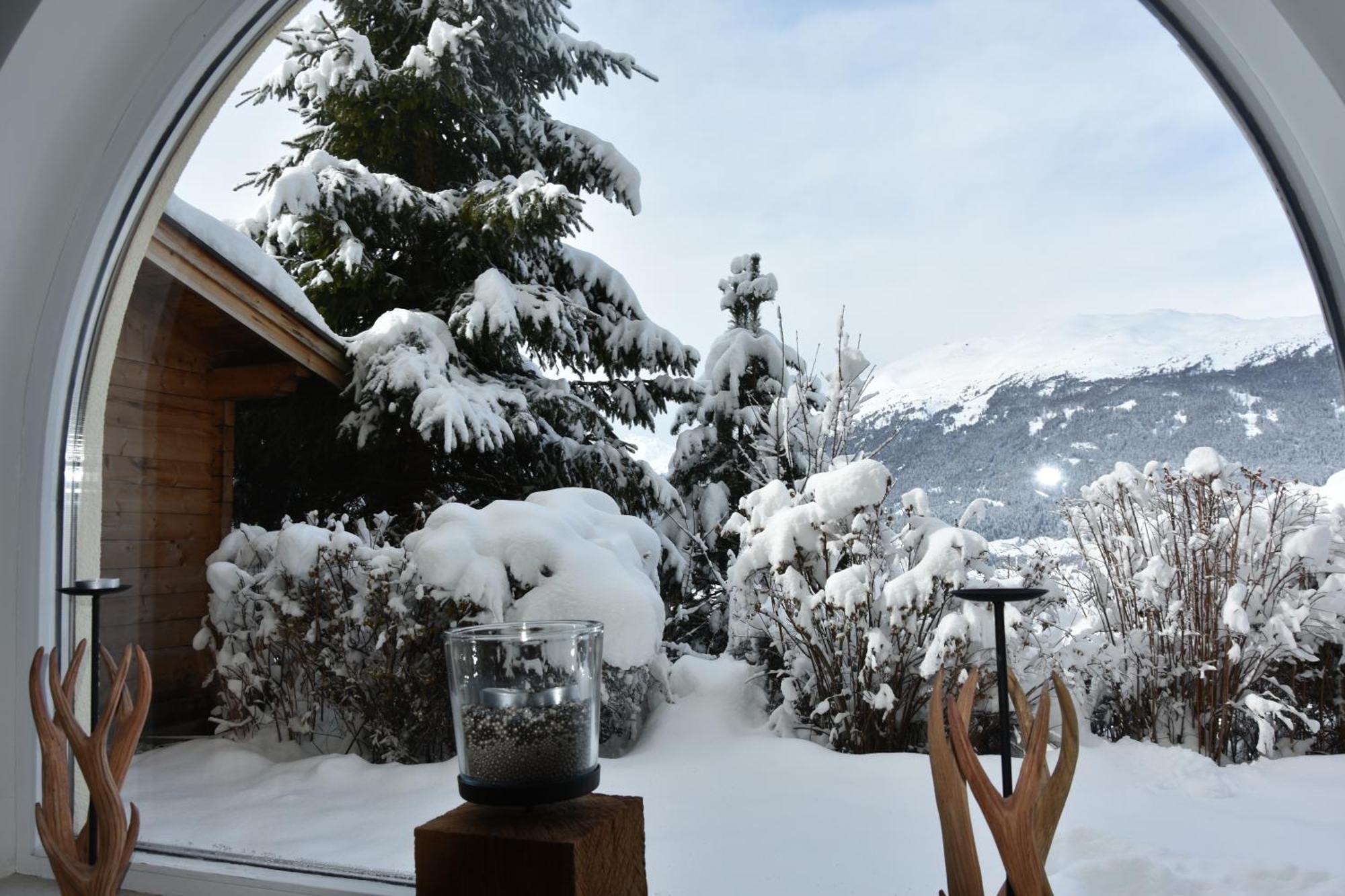 Wellness Aparthotel Panorama Alpin - Ferienwohnungen Jerzens Im Pitztal المظهر الخارجي الصورة